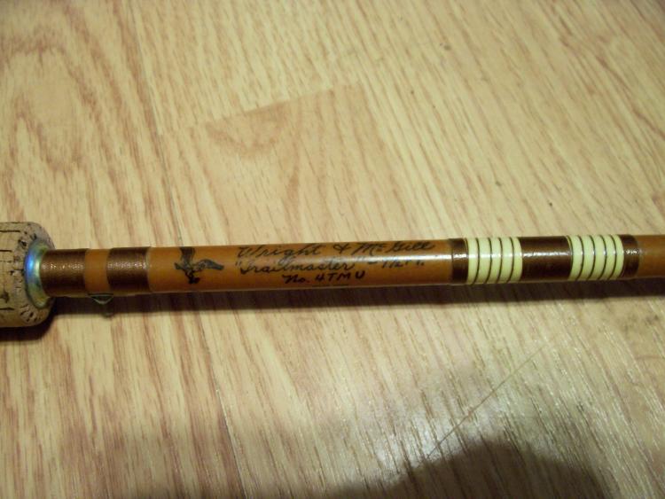 Wright Mc Gill Trailmaster No.4tmu Vintage 7' 6 Spin/fly Combo
