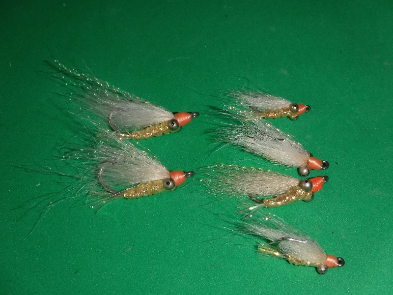 Crazy Charlie Bonefish Fly Fishing Flies - White - Mustad