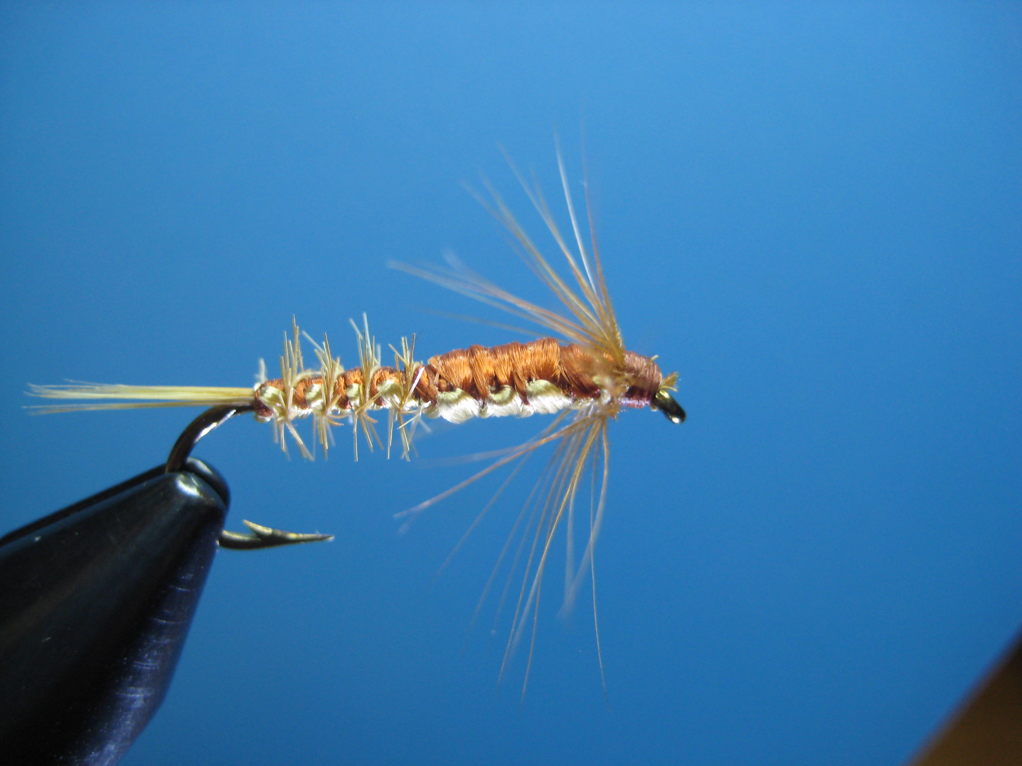 Hank Roberts woven body nymph - The Fly Tying Bench - Fly Tying