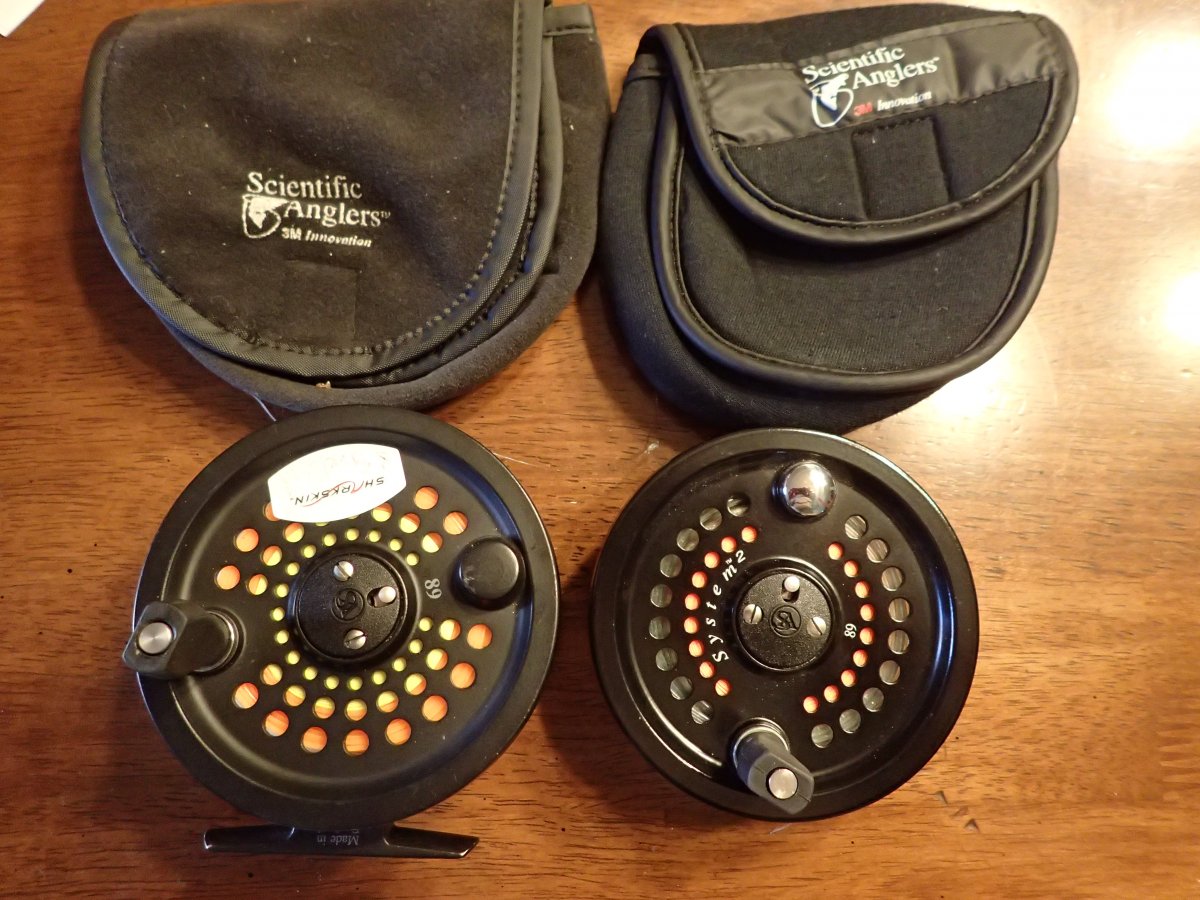 Age of different versions of the sci angler system 2 reels - Fly Fishing  Gear & Techniques - Fly Tying